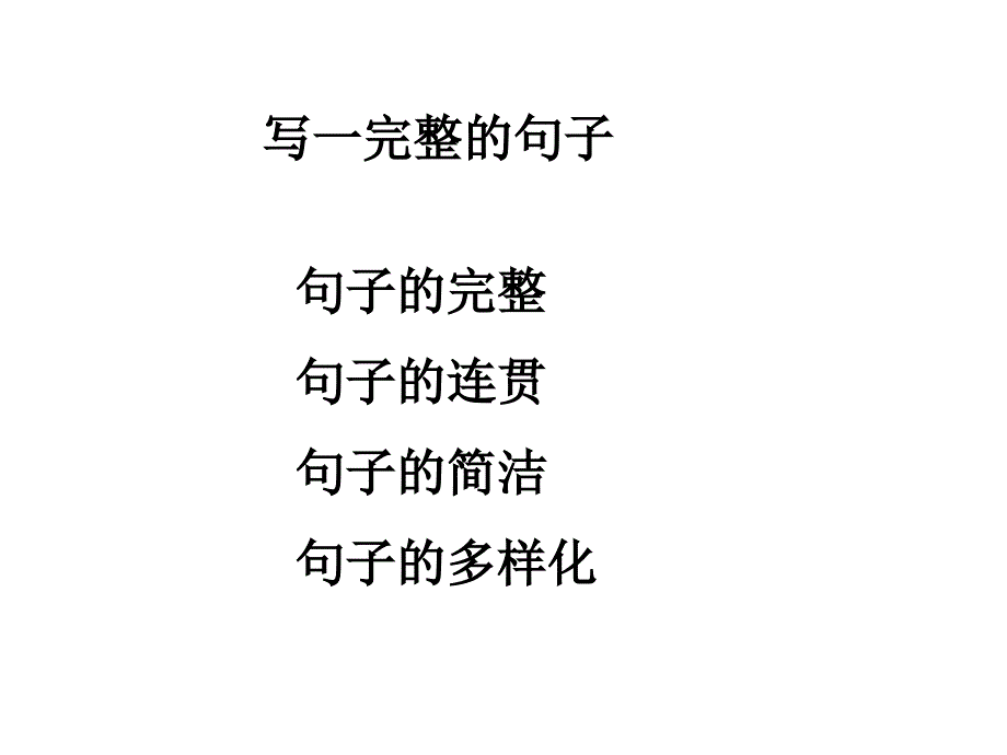 英语写作训练(上课)1_第1页