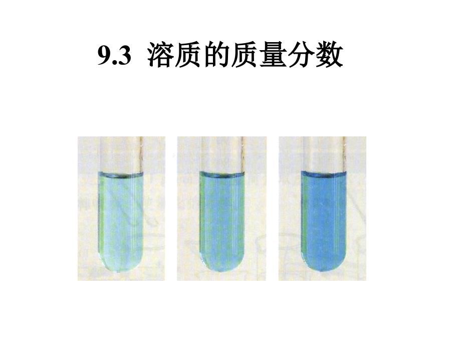 溶质的质量分数_第1页