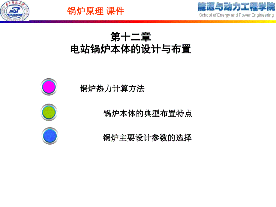 电站锅炉_第十二章_第1页