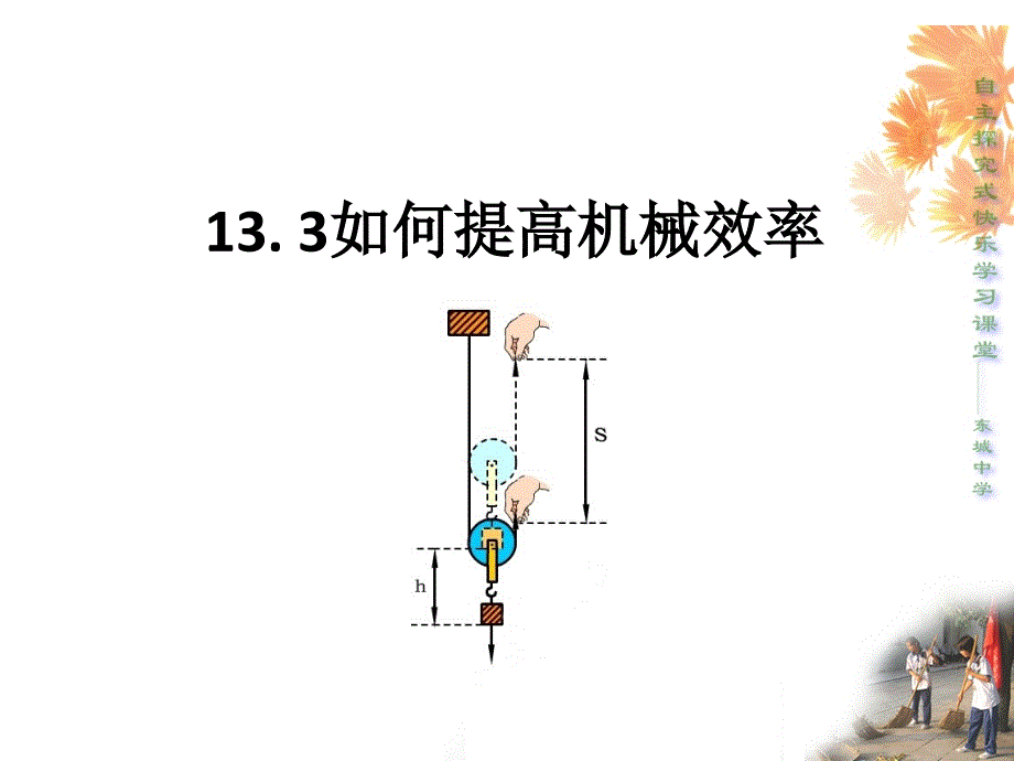 133如何提高机械效率_第1页