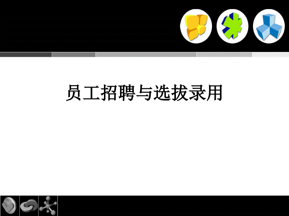 某企业员工招聘和选拔录用_第1页