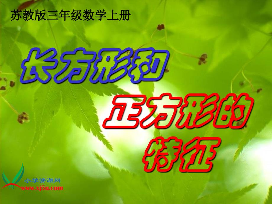 苏教版数学三年级上册《的特征》课件_第1页