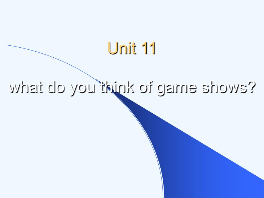 Unit11whatdoyouthinkofga教学讲解课件_第1页