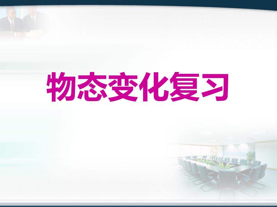 物态变化物理复习专题课件_第1页