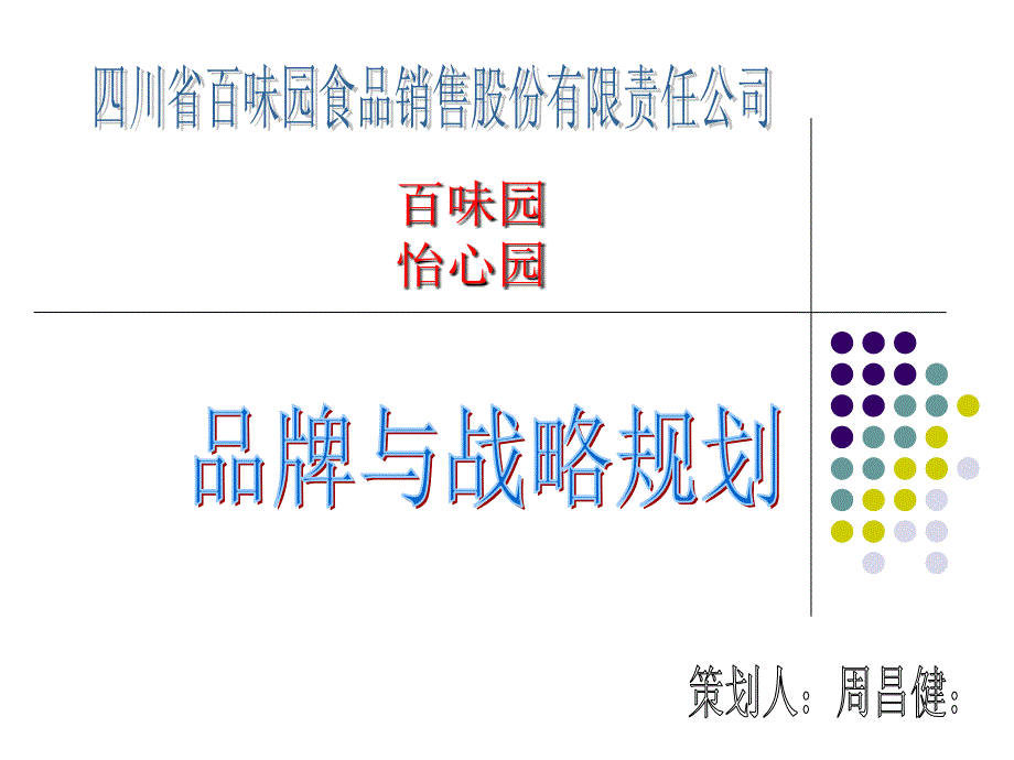 品牌与战略规划_第1页