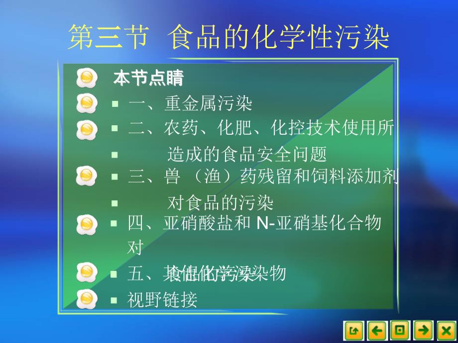 食品营养卫生43食品的化学性污染_第1页