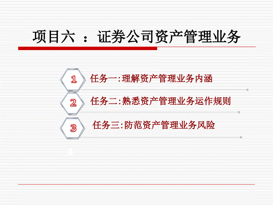 项目6资产管理业务课件_第1页