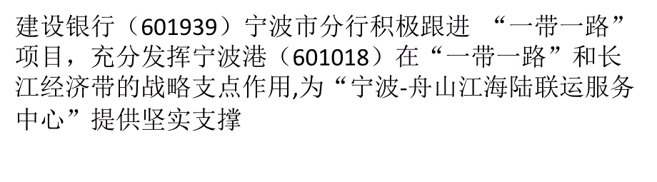 扬帆起航建设银行加速布局“一带一路”课件_第1页