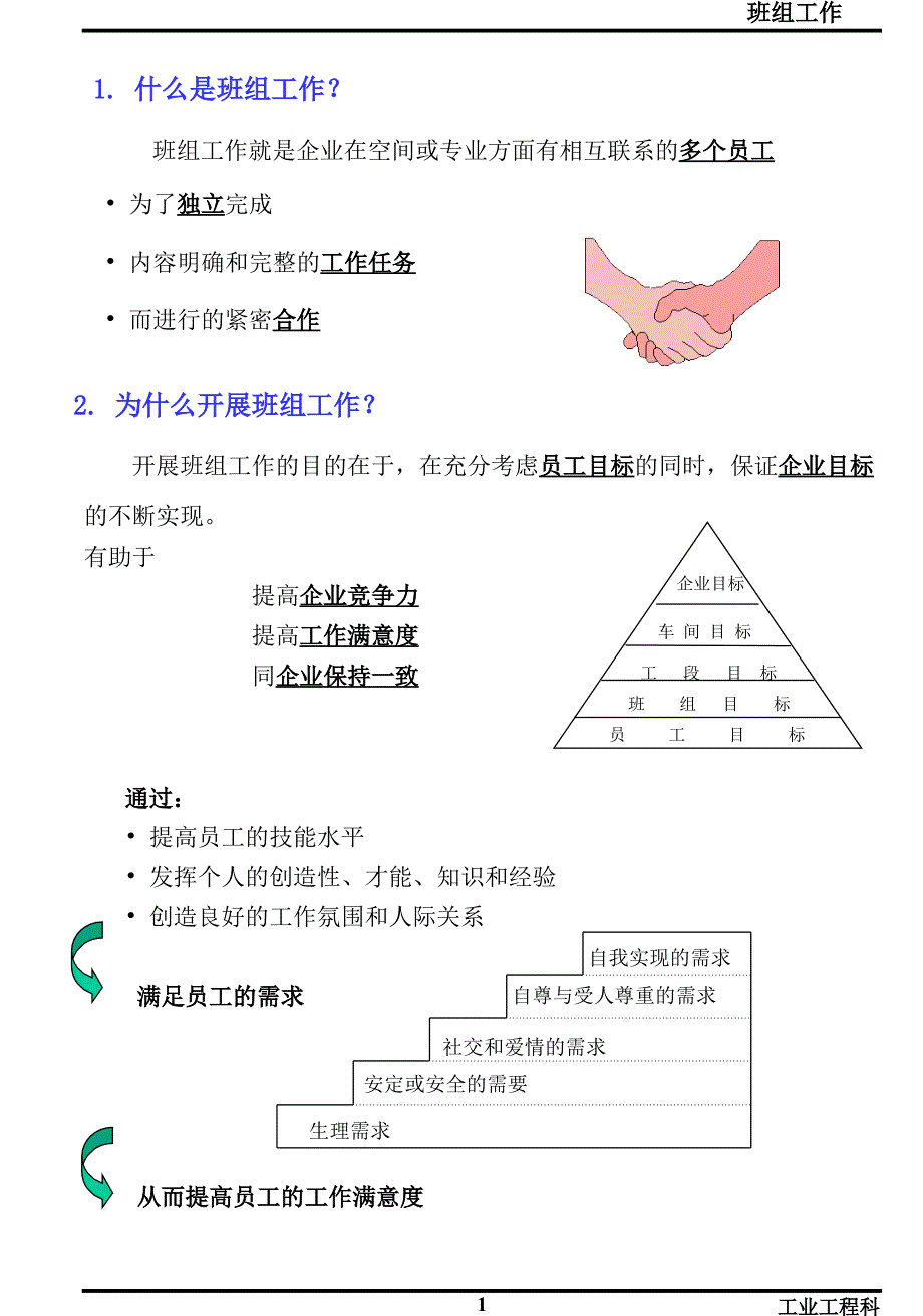 班组工作手册课件_第1页