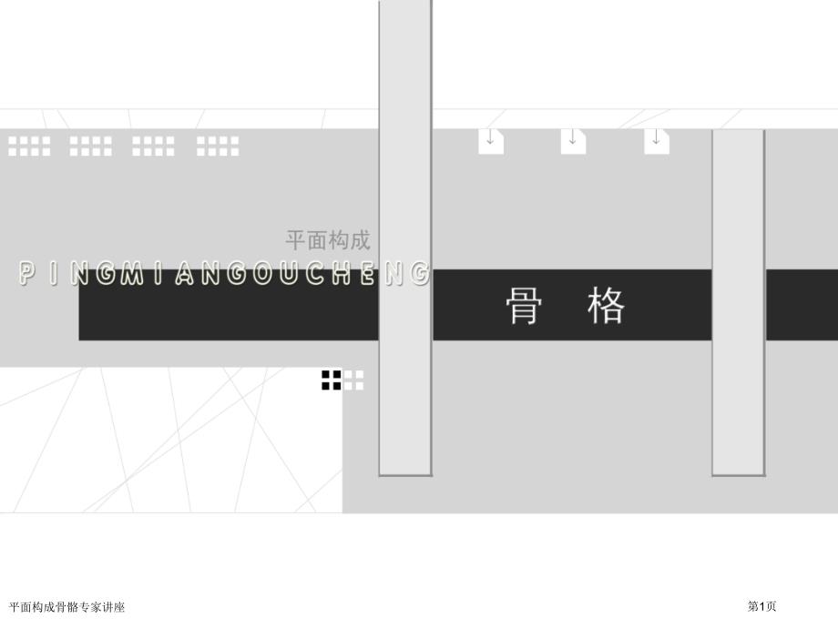 平面构成骨骼专家讲座_第1页