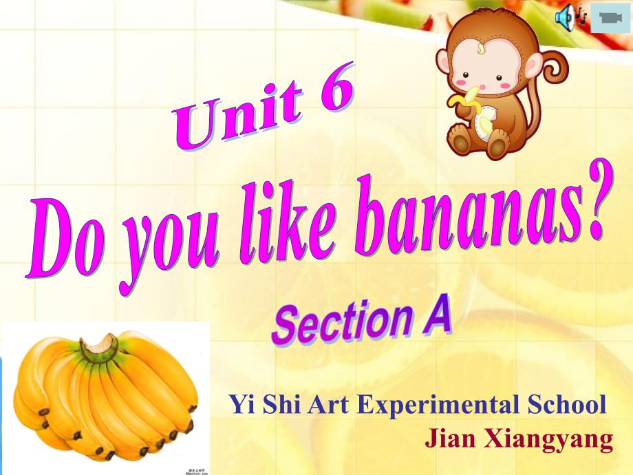 七年级上Unit6SectionA1_第1页