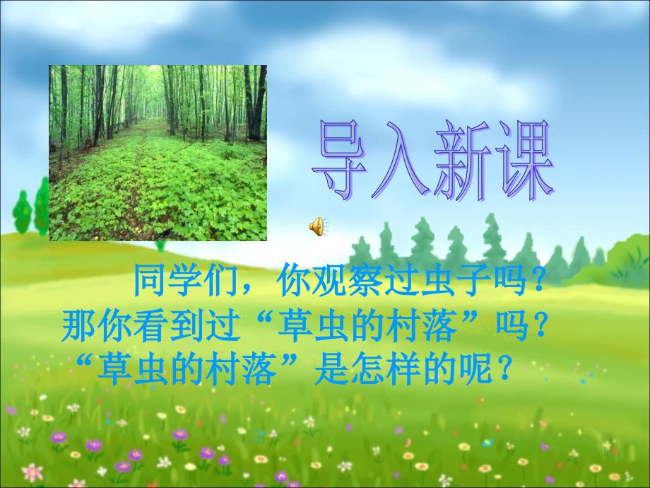 《草虫的村落》教学课件2_第1页