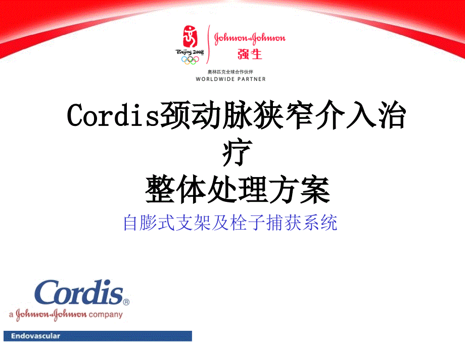 Cordis自膨式支架和栓子捕获系统_第1页