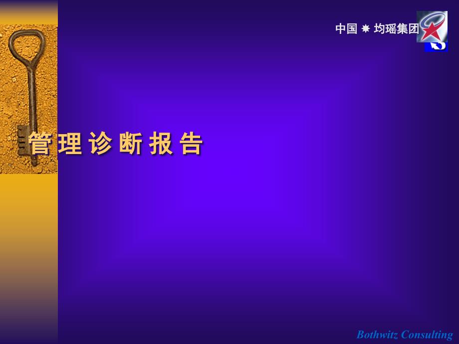 集团管理诊断报告_第1页