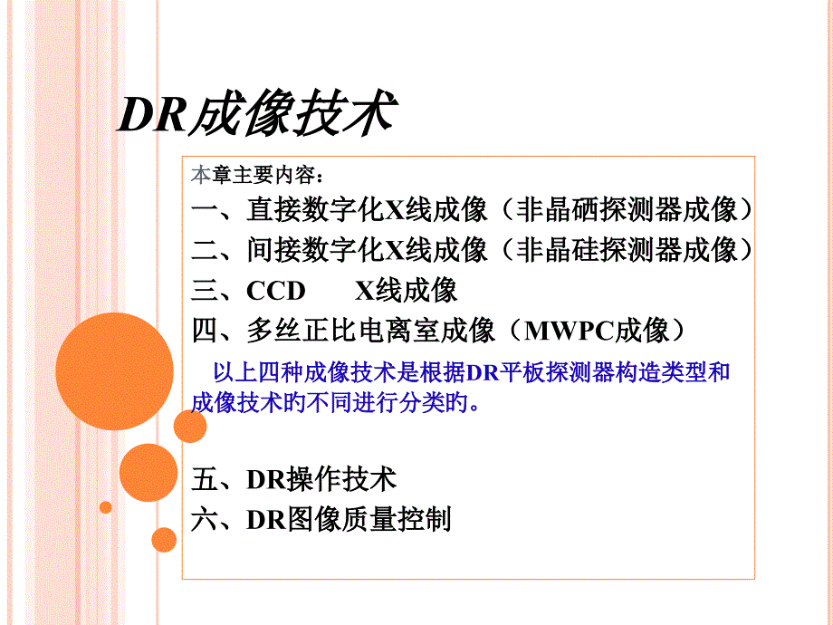 DR成像技术专题知识_第1页