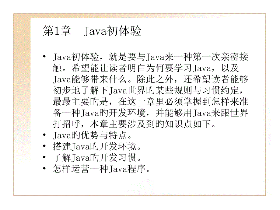 Java初体验专业知识讲座_第1页