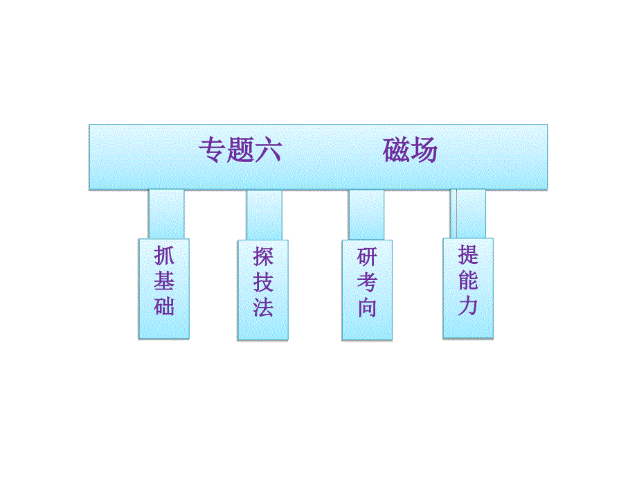 专题六磁场专业知识讲座_第1页