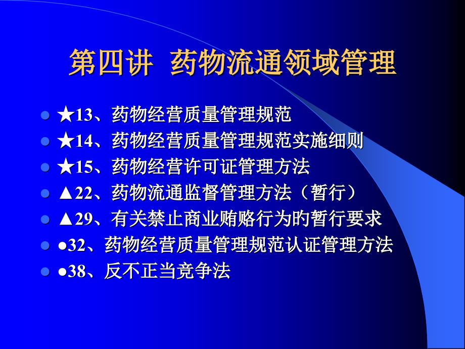 药品流通管理GSP认证相关知识_第1页