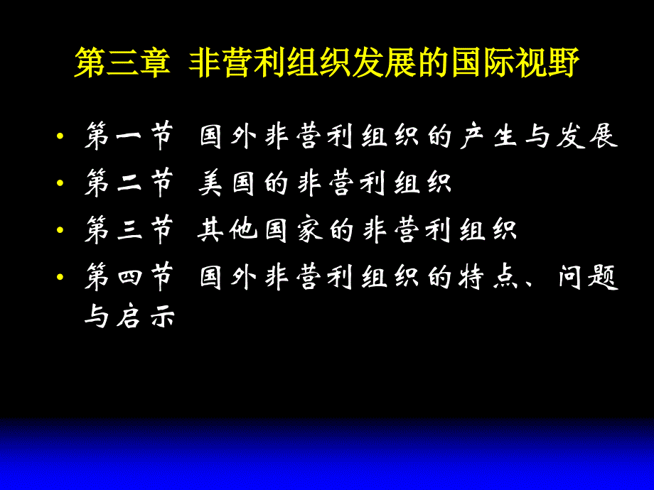 非营利组织管理3国际视野_第1页