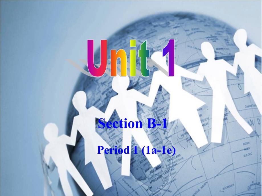 九年级unit1SectionB-1_第1页