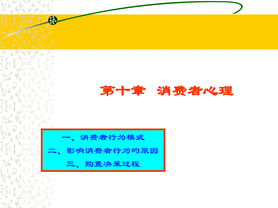 消费者心理基础知识专业知识专家讲座_第1页