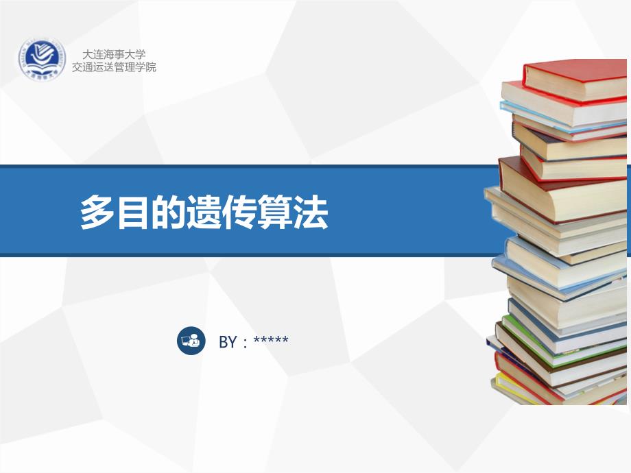 遗传算法and多目标遗传算法专家讲座_第1页