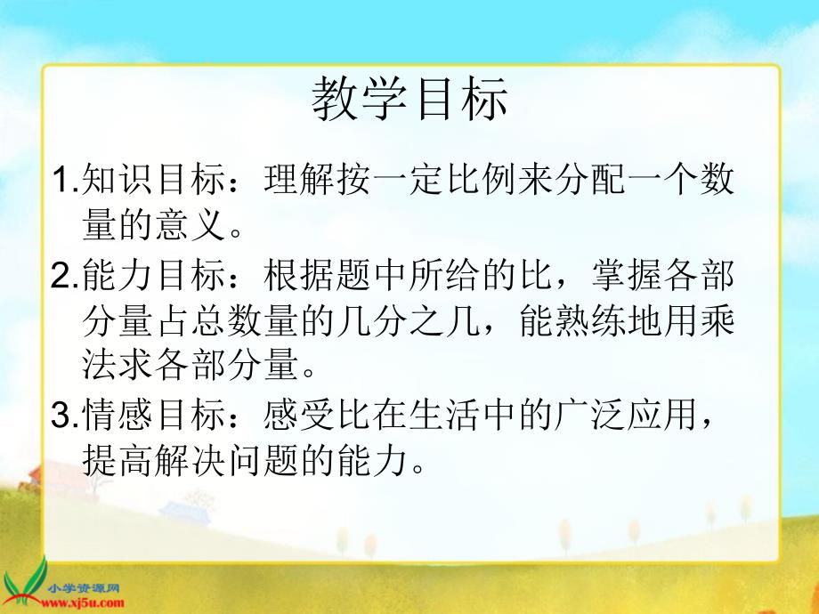 北师大版数学六年级上册《比的应用》课件_第1页