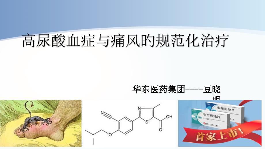 高尿酸与痛风的规范化治疗_第1页