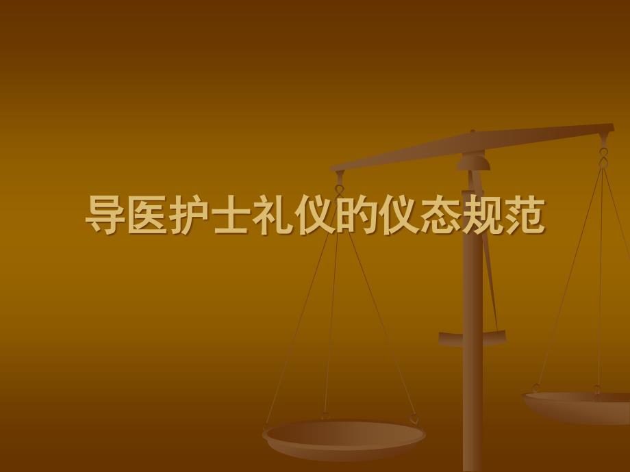 导医护士礼仪的仪表专家讲座_第1页