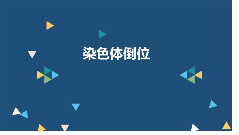 医学遗传学染色体倒位专家讲座_第1页