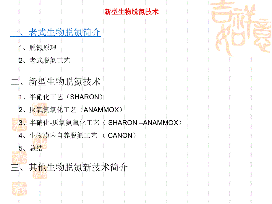 新型生物脱氮技术_第1页