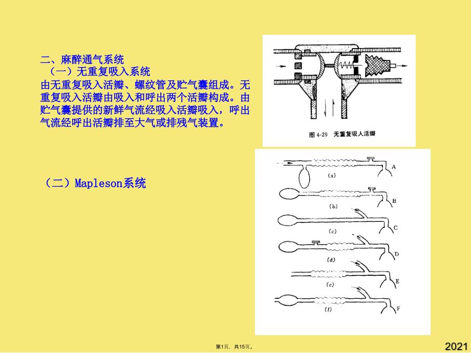 麻醉机的结构原理和应用(与“气流”有关文档共15张)_第1页