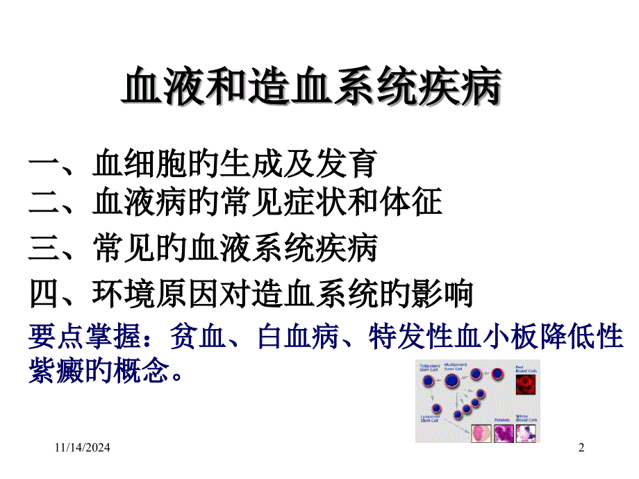 现代医学导论血液系统_第1页