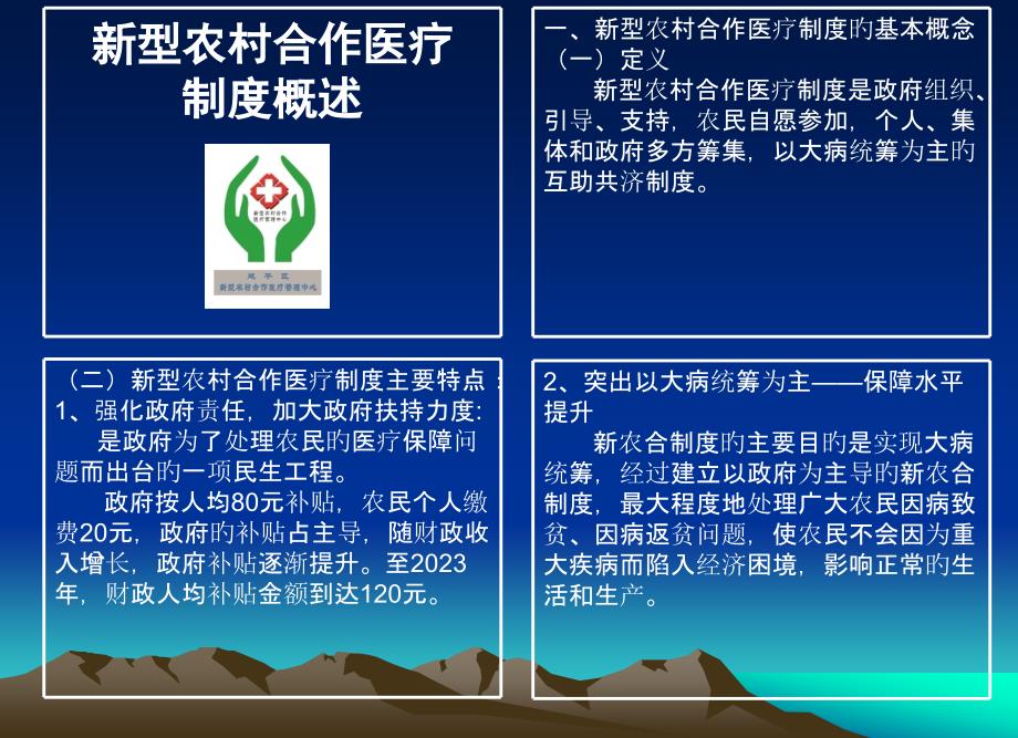 延平区新型农村合作医疗_第1页