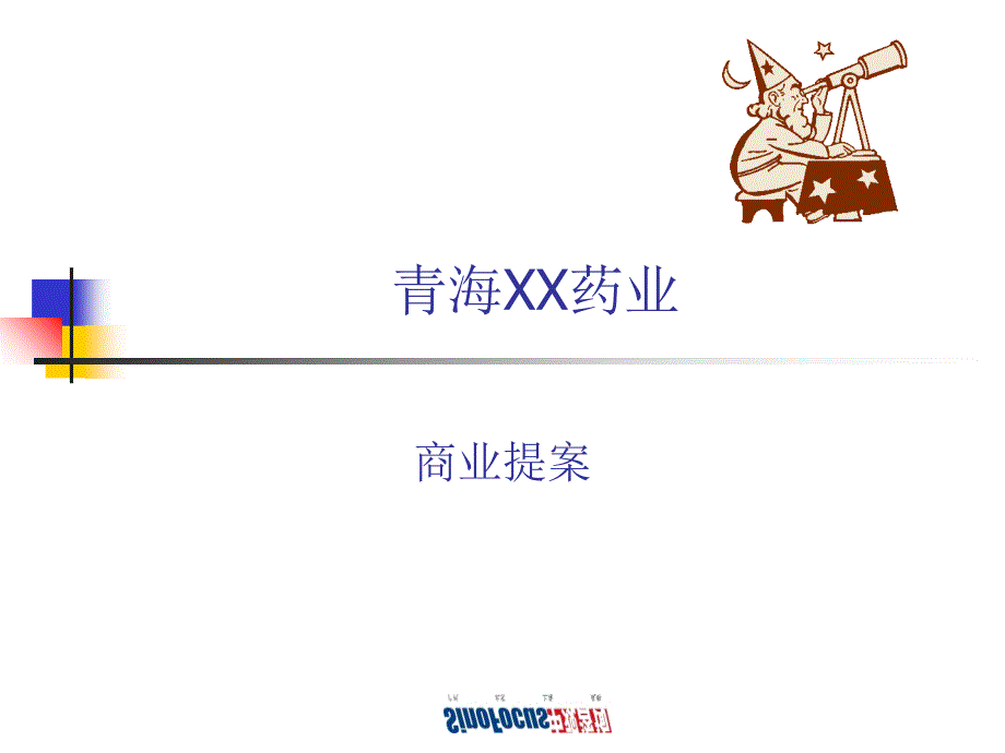 青海XX药业商业提案_第1页