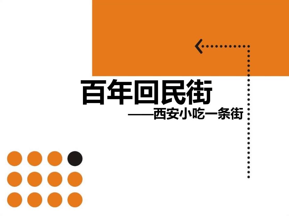 西安回民街专题课件_第1页