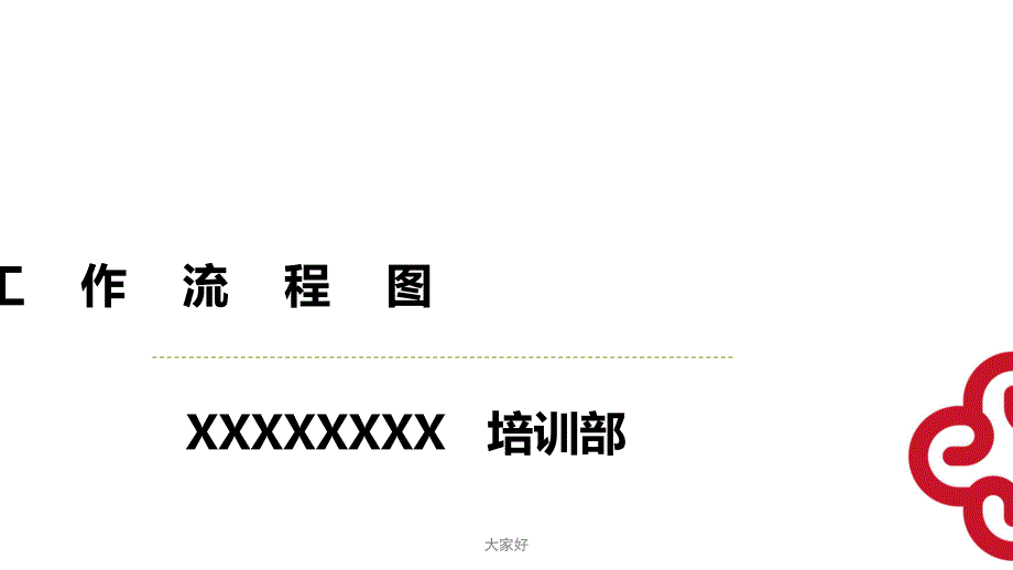 培训部工作流程图-PPT_第1页