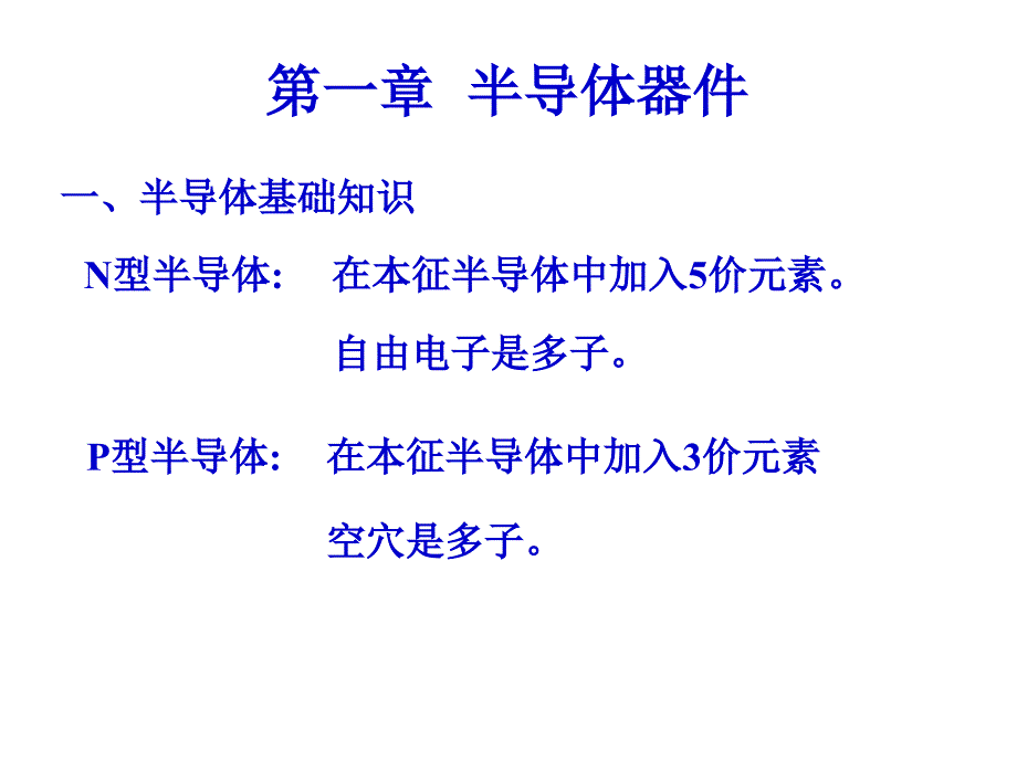 模拟电路复习提纲1_第1页