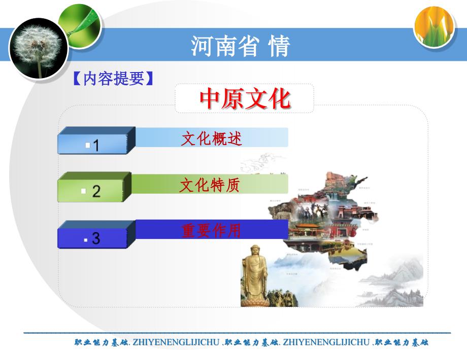 河南省情-中原文化剖析课件_第1页