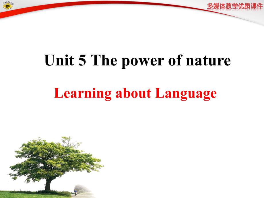 人教版高二英语选修六Unit 5 Learning about Language_第1页