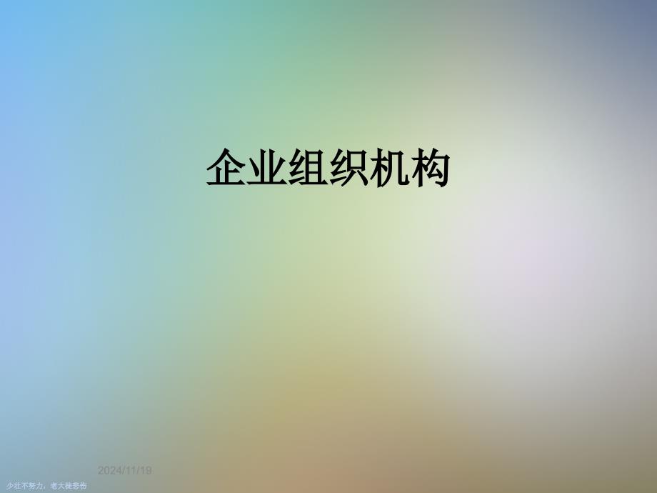 企业组织机构_第1页