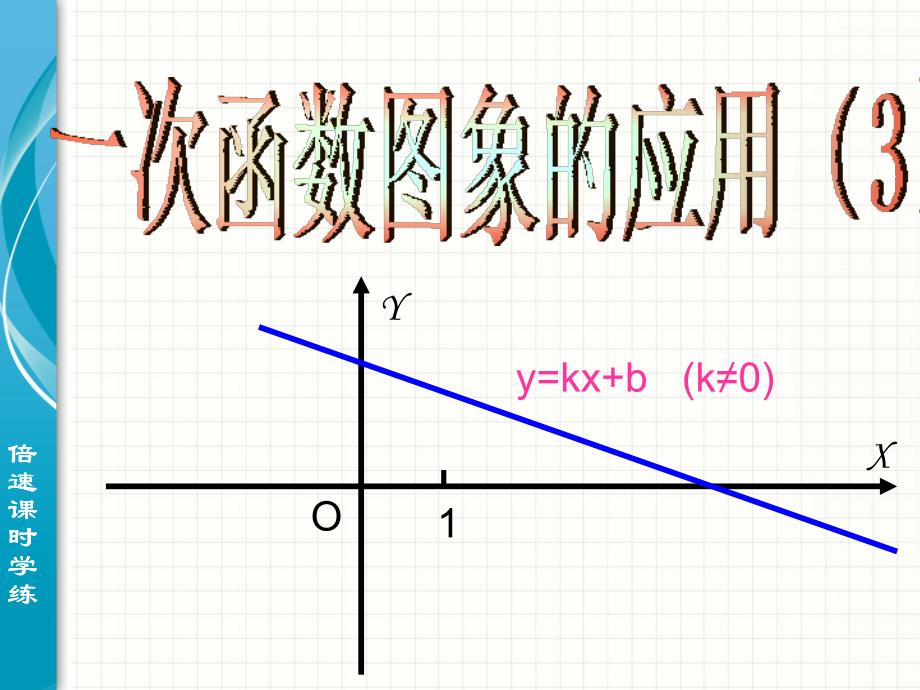 一次函数图象的应用(4)课件(北师大版八年级上)_第1页