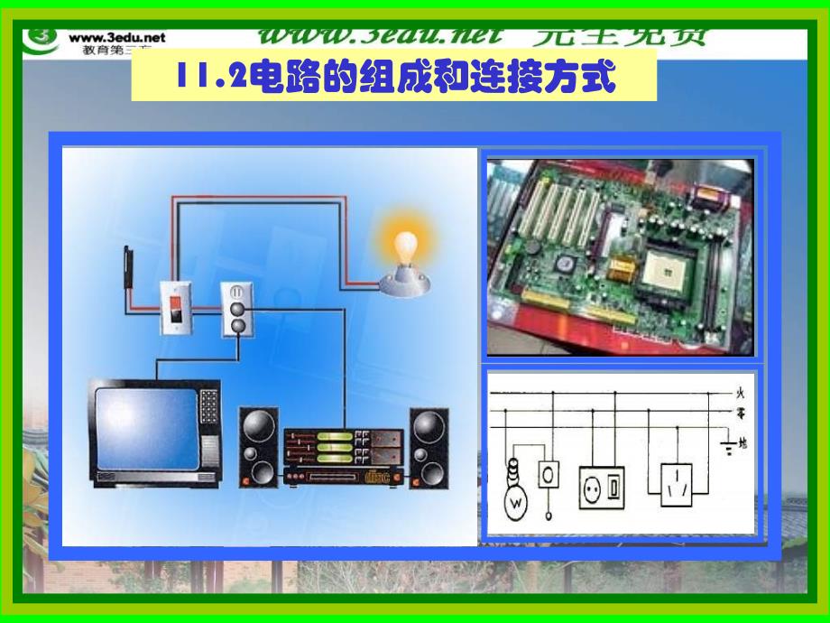 八年级物理电路的组成和连接方式1_第1页