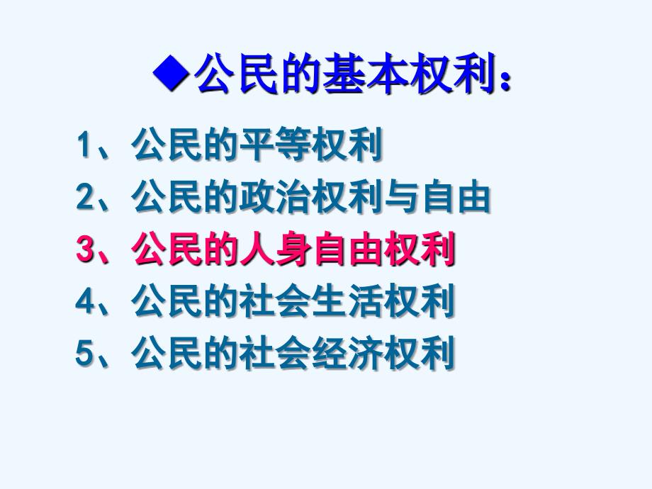 八年级政治下册 维护人身权利课件 粤教版_第1页