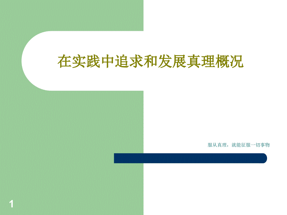 在实践中追求和发展真理概况课件_第1页