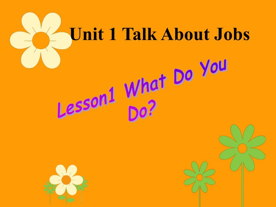 新路径12册lesson1whataretheirjobs_第1页