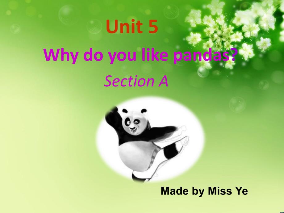 课件：unit5+Section+A+1a—1c_第1页