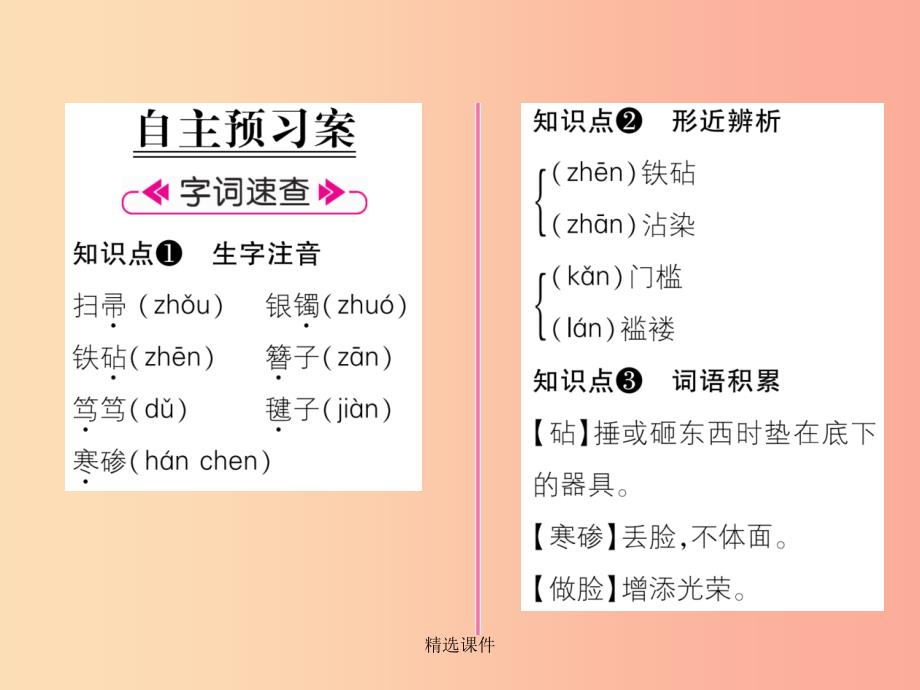 201x年九年级语文上册6侯银匠语文版课件_第1页