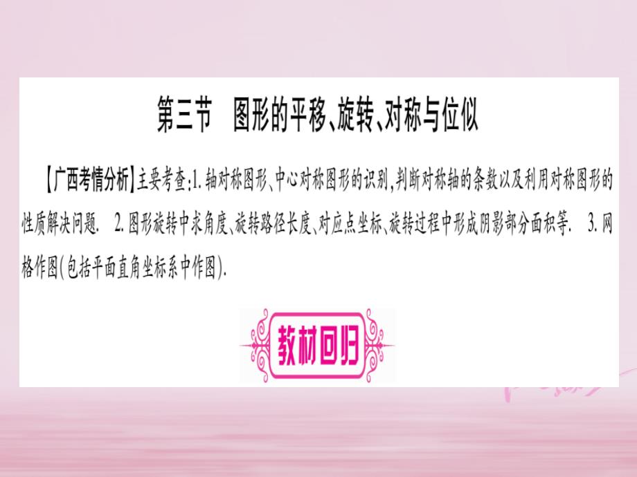 2021年中考数学考点过关第7单元图形的变化讲练课件(3份)3(优秀)_第1页