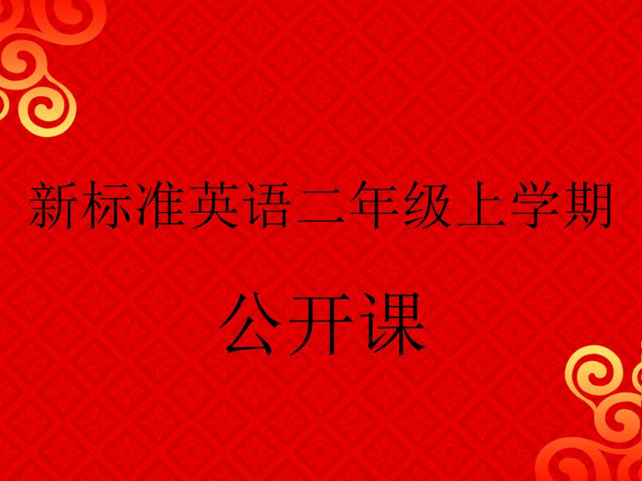 2019年外研社新标准小学英语一年级起点二年级上册Module10Unit1HappyNewYear公开课课件_第1页